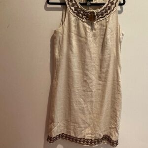 Carole Little Black and Cream Dress